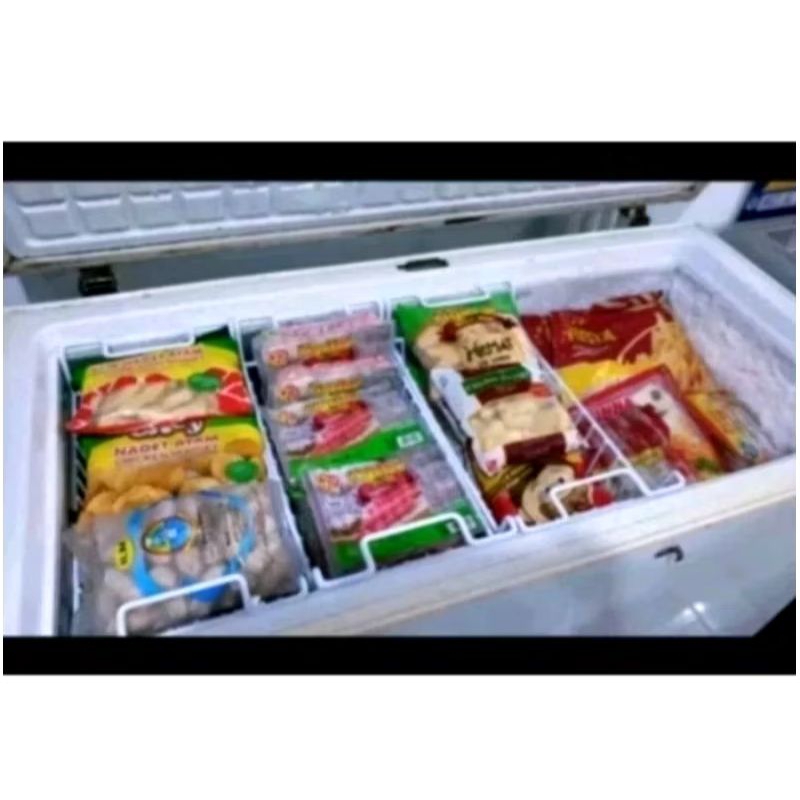 KERANJANG BOX FREEZER KULKAS FROZEN FOOD Ukuran 53cm