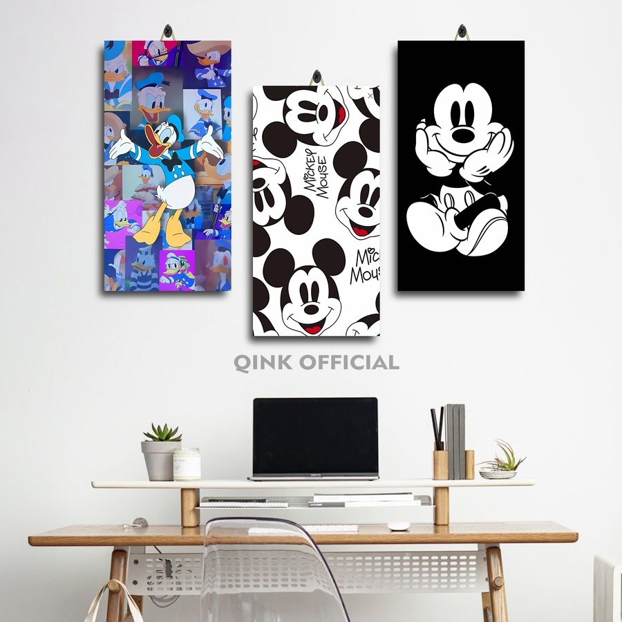 Pajangan Kamar Aesthetic Kartun Wallpaper Mickey Mouse | Poster Dinding Aesthetic |0SV/GDBCP