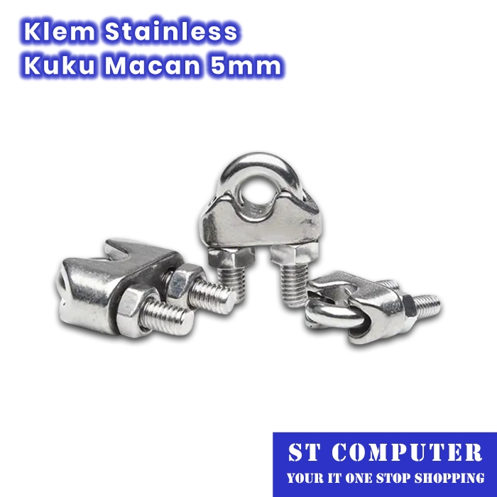 Klem Stainless Kuku Macan 5mm