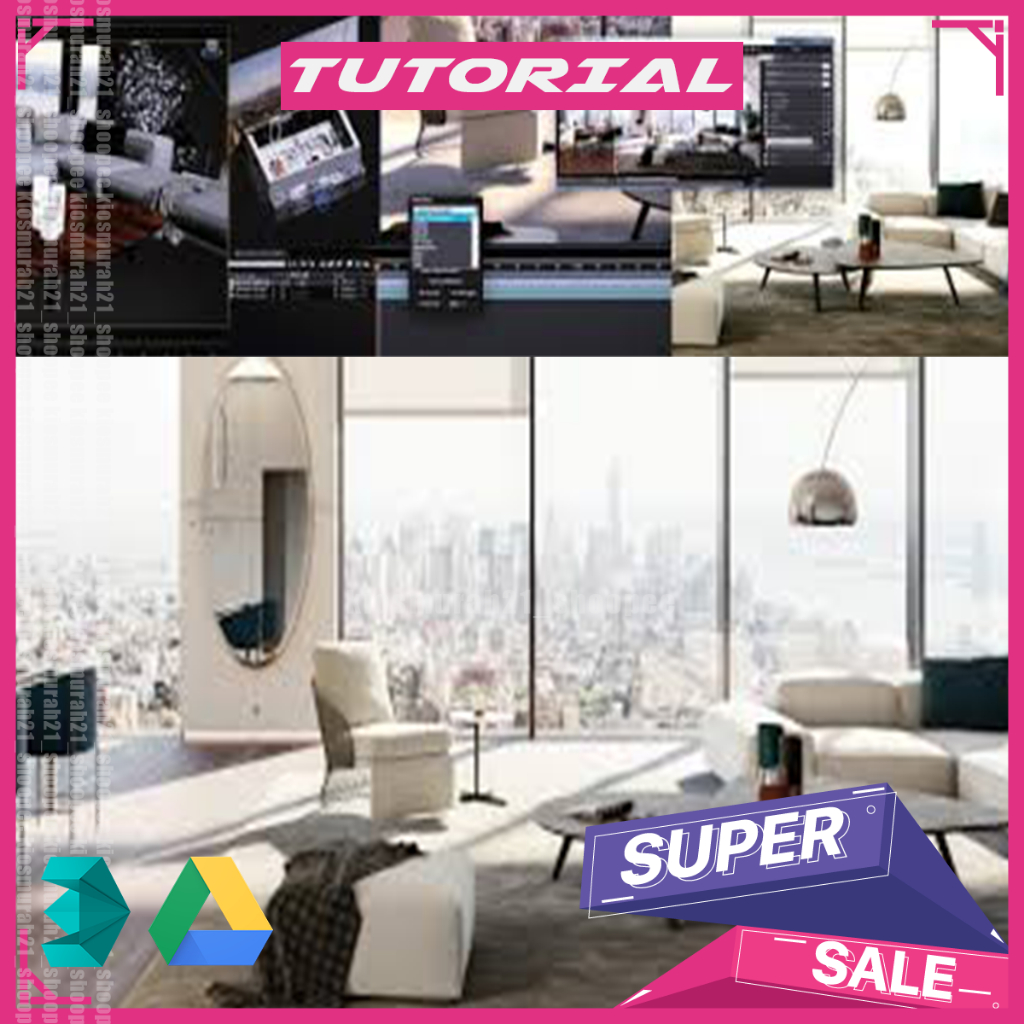 3Ds Max - Architectural Animation in 3D - 3DS Max Tutorial