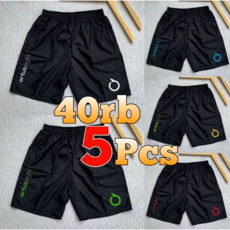 Celana Boxer 5 Pcs Motif Api Celana Pendek Pria Celana Kolor Pria