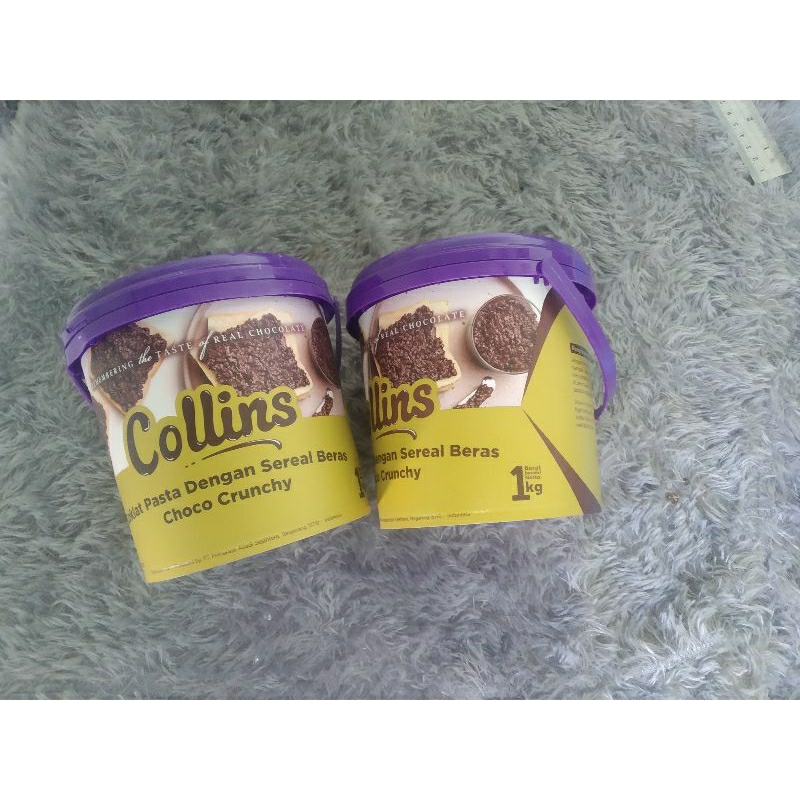 

COLLINS CHOC0 CRUNCHY 1KG / coklat viral