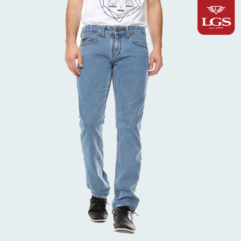 LGS - Celana Jeans Panjang Casual - Biru Muda - Blue Jeans JJT.405.88.3.C