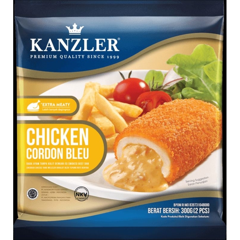 

Kanzler Chicken Cordon Bleu 300gr