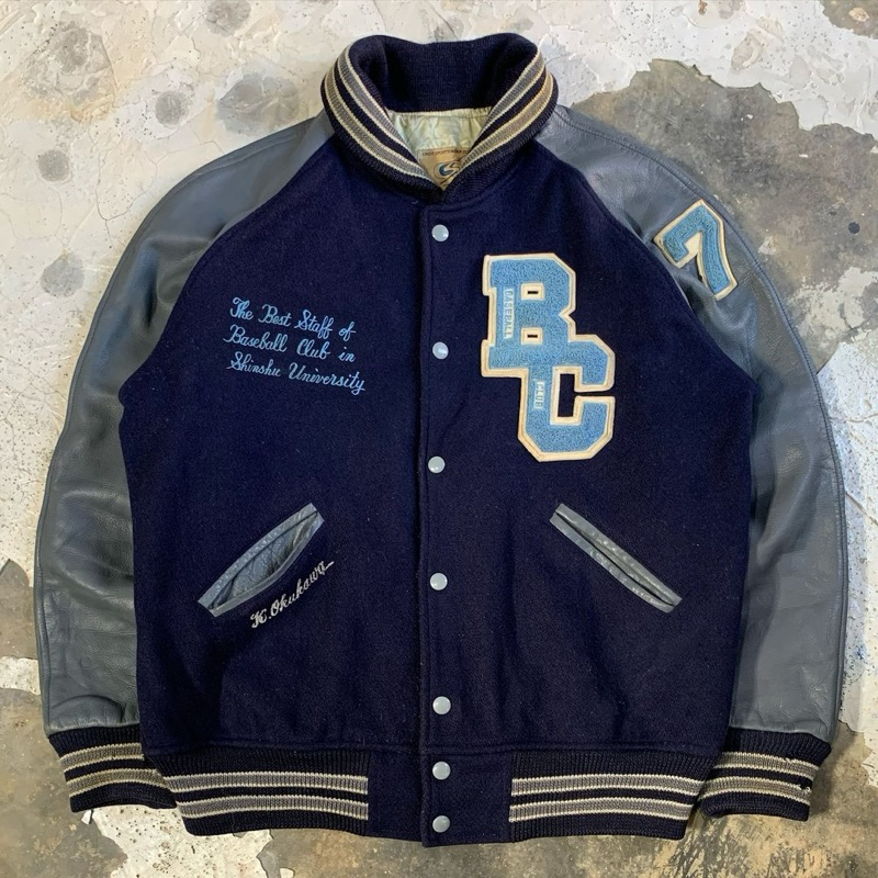 Vintage 80’s Rundown BC 77 Varsity Jacket