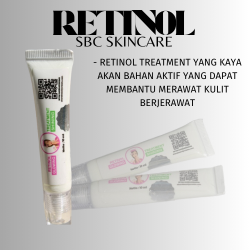 RETINOL SALEP SBC GLOWING/SUSAH PUTIH,FLEK,KUSAM