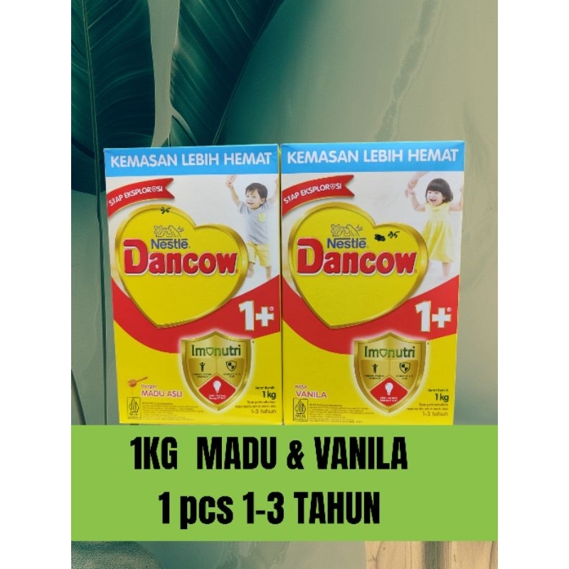 

PROMO! DANCOW TAHAP 1 (1-3 TAHUN ) DANCOW 1+ MADU | VANILA | 1 KG | SUSU FORMULA DANCOW UNTUK ANAK