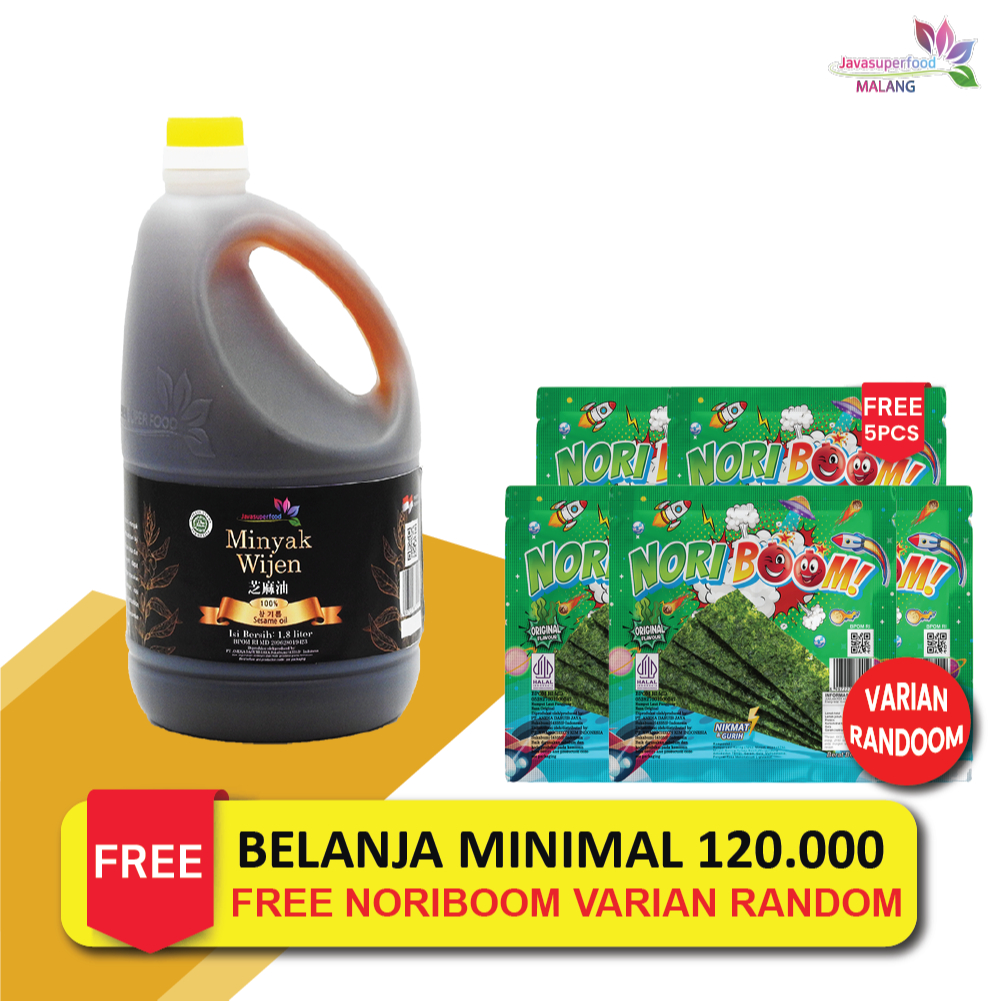 

Minyak Wijen 100% 1.8 L / SESAME OIL KOREA