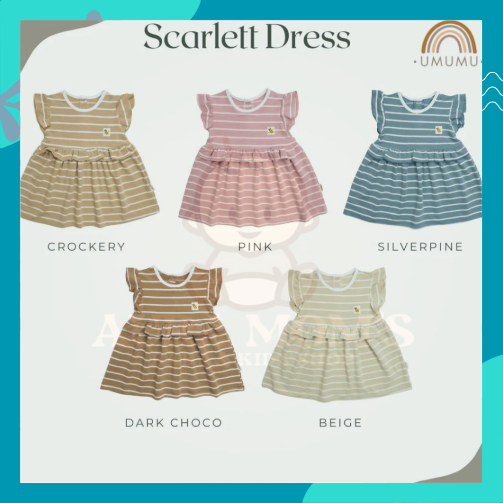 UMUMU Scarlett Dress - Dress Anak Perempuan