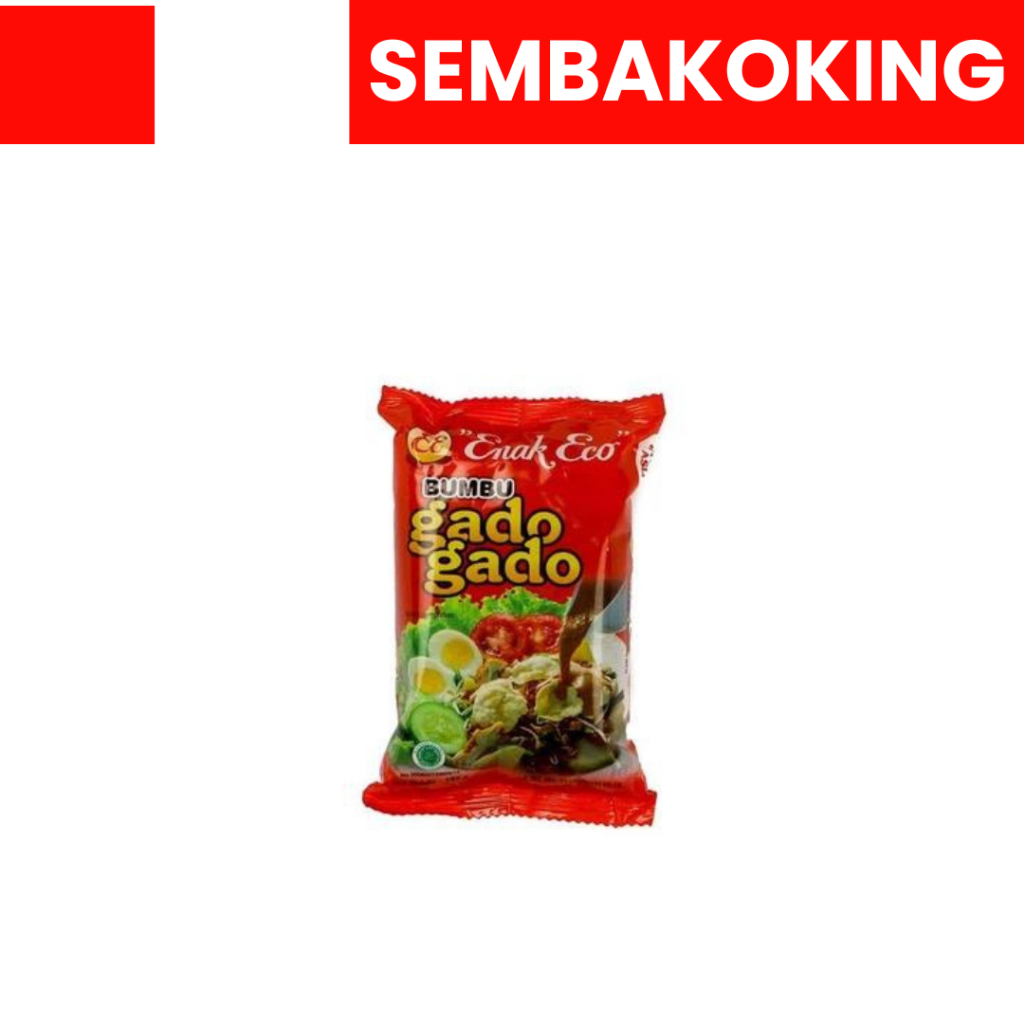 

BUMBU ENAK ECO BUMBU GADO GADO 185 GR