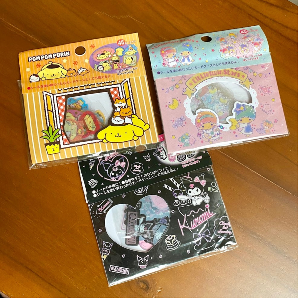 

Sticker Pvc Transparan Karakter Kartu Sanrio Hello Kitty Kuromi My Melody Lucu Unik Kado Hadiah Gift