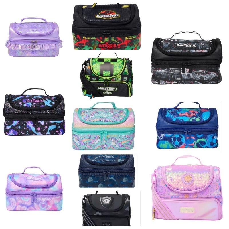 (ORIGINAL) Double Decker Lunchbox (Tas Bekal Makan Anak Sekolah SD/SMP)