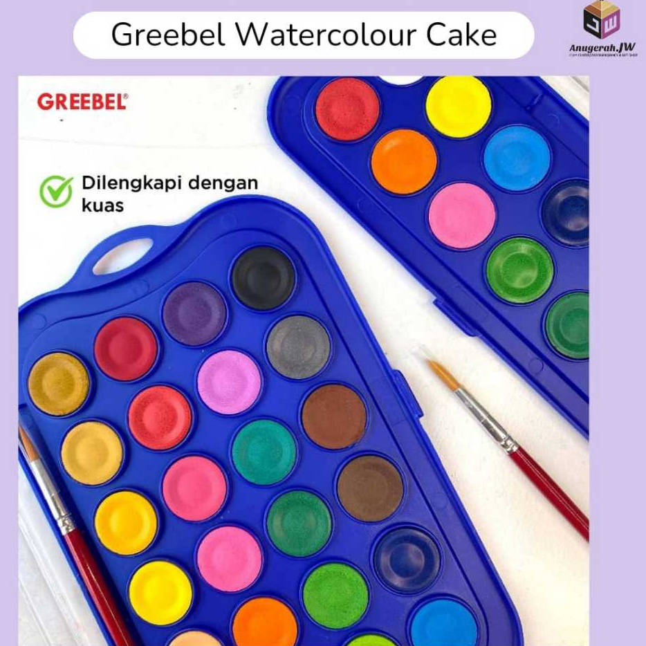 

Greebel Watercolor Cake Set 23mm | Cat Air Set