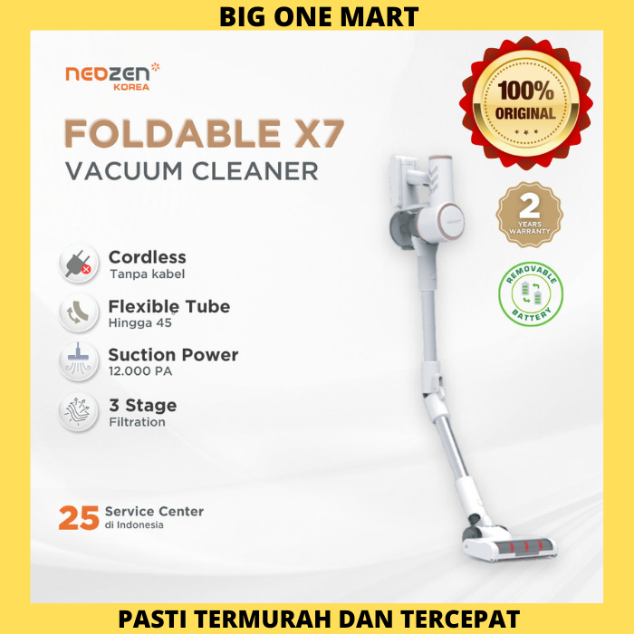 Neozen Cordless Vacuum Cleaner X7 Vacuum Nirkabel