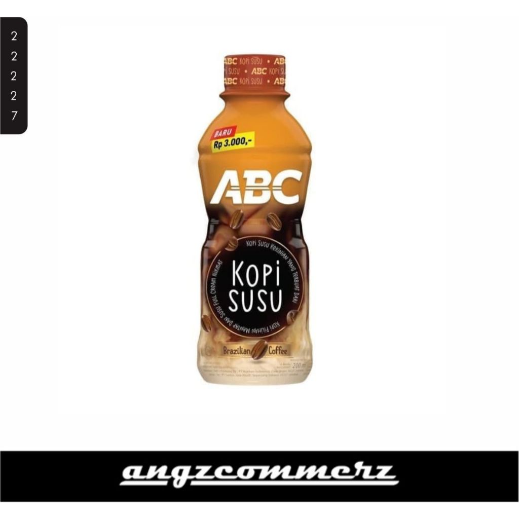 

Abc Coffee Drink Milk Coffee 200 ml SY