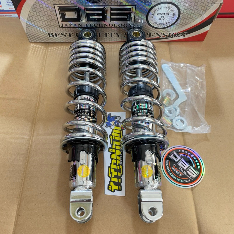 SHOCK BELAKANG DBS CROME 280MM AEROX / NEW NMAX 2020