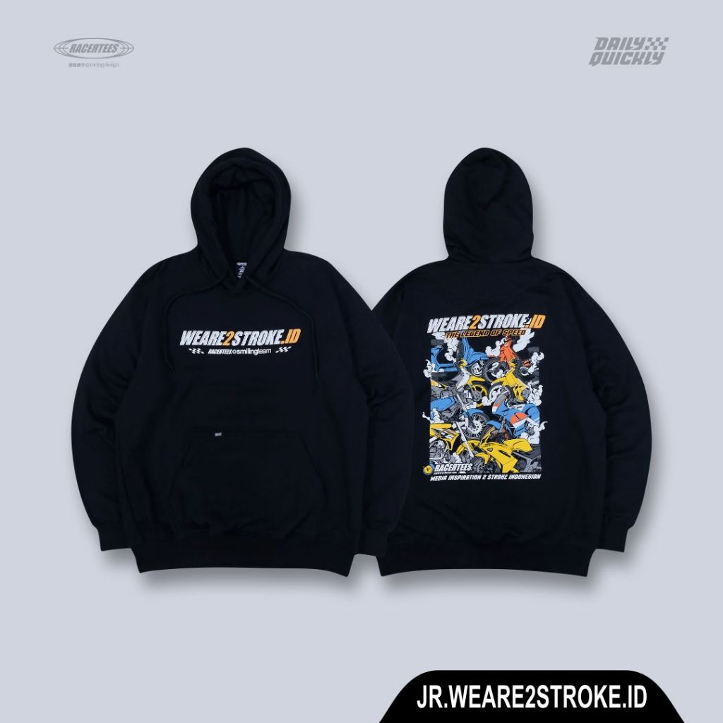 RACERTEES Hoodie "WE ARE TWO STROKE"