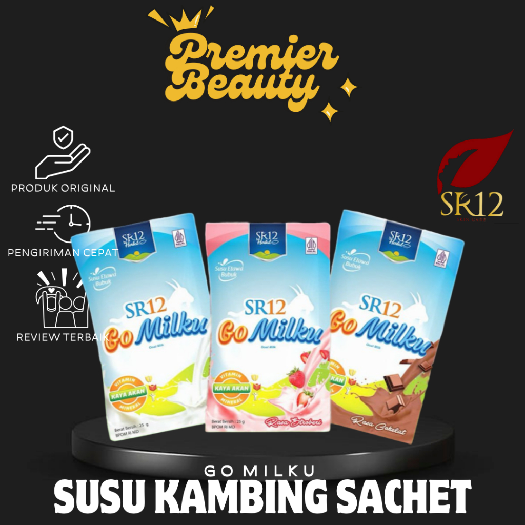 

SR12 Gomilku Saset Susu Kambing Etawa 1 Renceng Isi 10 Saset