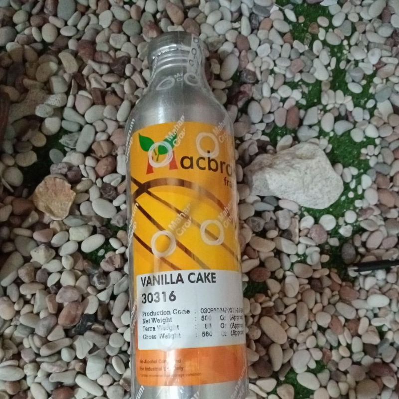 VANILA CAKE MACBRAME 500 GR SEGEL ASLI