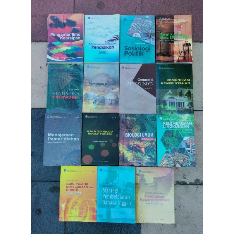 [ORIGINAL] BUKU KULIAH / UT / UNIVERSITAS TERBUKA / PERTI / HUKUM TATA NEGARA / FISIOLOGI / PENDIDIK