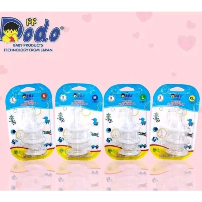 Dodo Nipple isi 3pcs / Toko Makmur Gresik