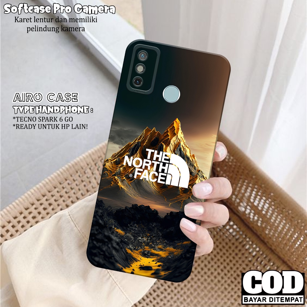 Case TECNO SPARK 6 GO - Softcase TECNO SPARK 6 GO - Fashion Case BRANDED - Casing TECNO SPARK 6 GO -