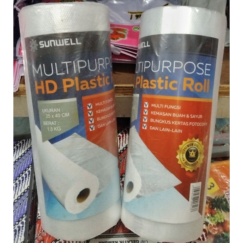Plastik Roll Sunwell (plastik fotocopy)