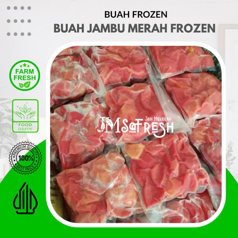 

[JM_SoFresh] Buah Jambu Merah Frozen 500Gram