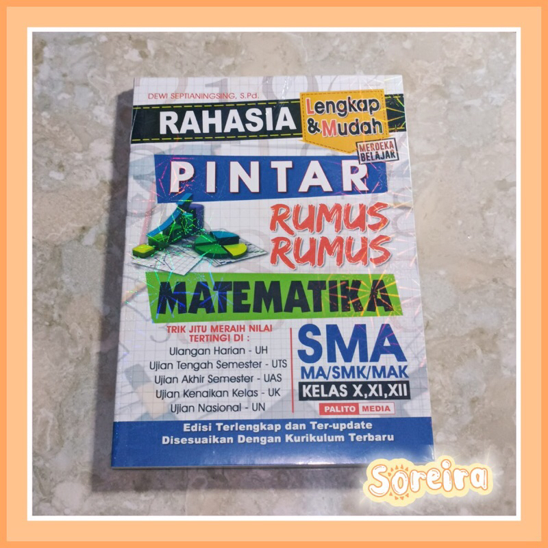 Rahasia Pintar Rumus Rumus Matematika SMA/MA/SMK/MAK