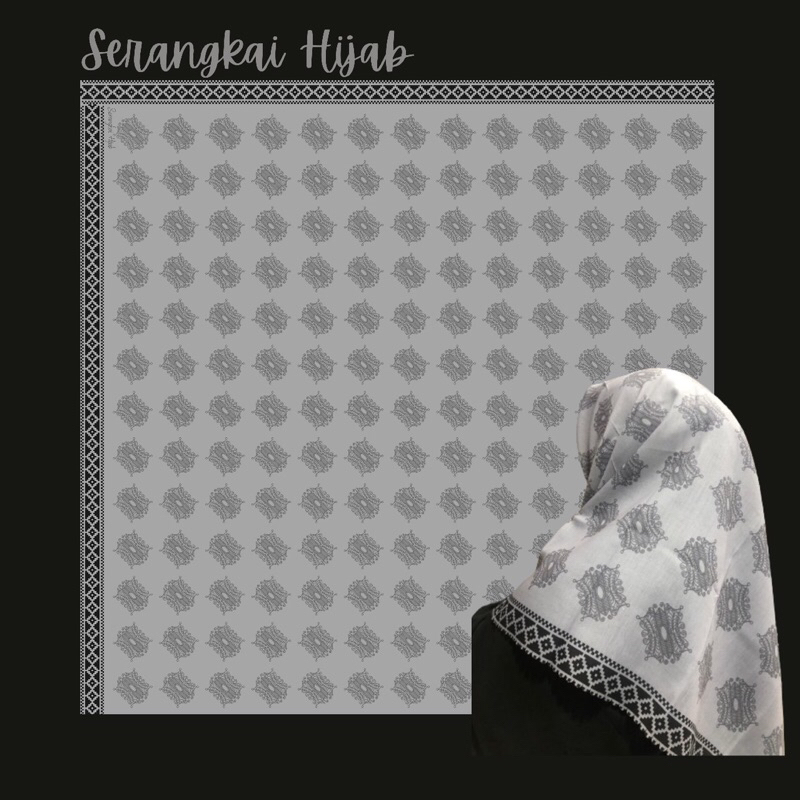 Jilbab Full Pintoe Aceh by Serangkai Hijab / Oleh-Oleh Khas Aceh
