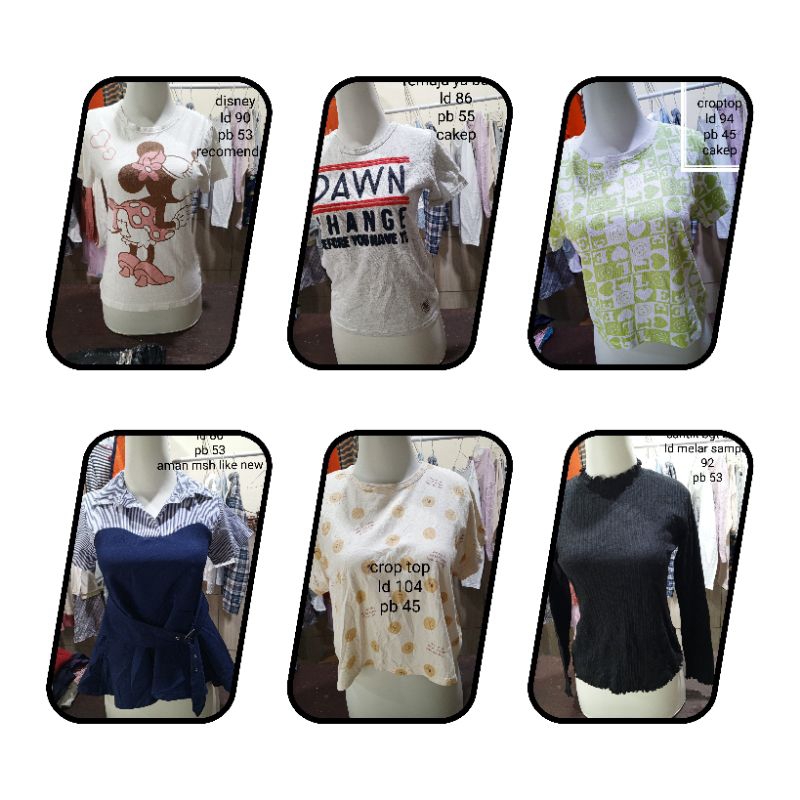 ATASAN REMAJA/ATASAN CEWEK/BAJU REMAJA/BAJU PEREMPUAN