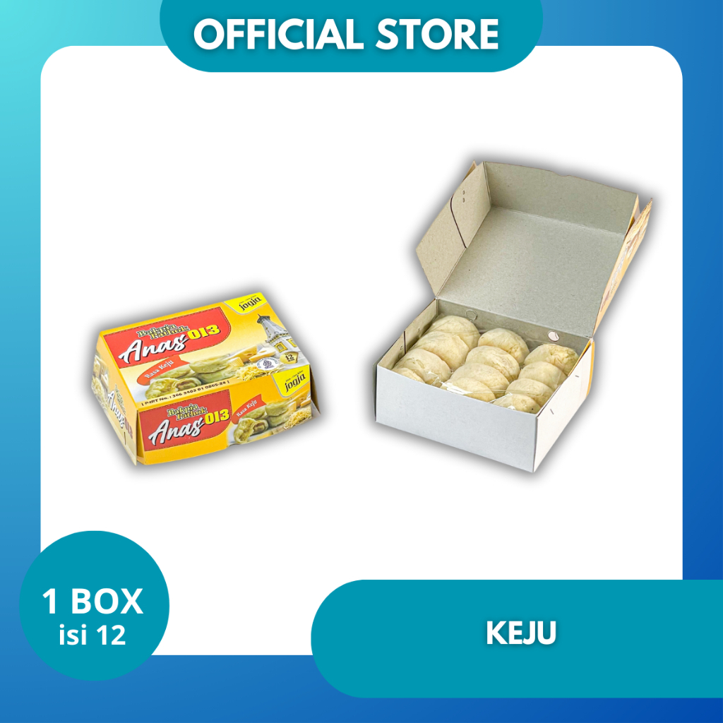 

[1 BOX] BAKPIA PATHOK ANAS RASA KEJU ISI 12