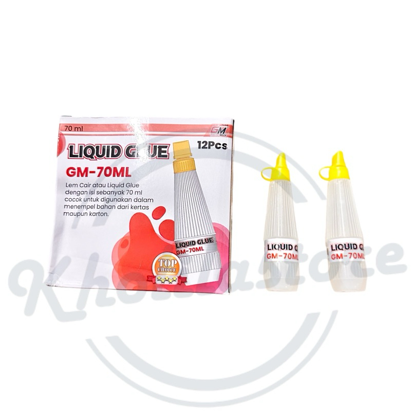

(12 pcs) Lem Cair Tanggung GM 70ml