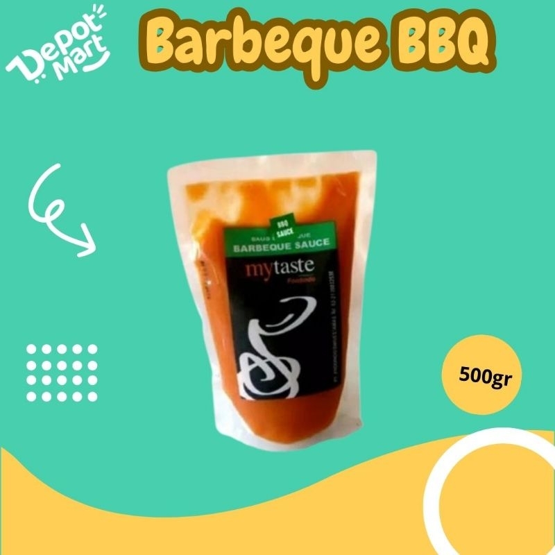 

My Taste Barbeque Sauce 500 gr / MyTaste BBQ Saus Barbekiu Saos Depot Mart