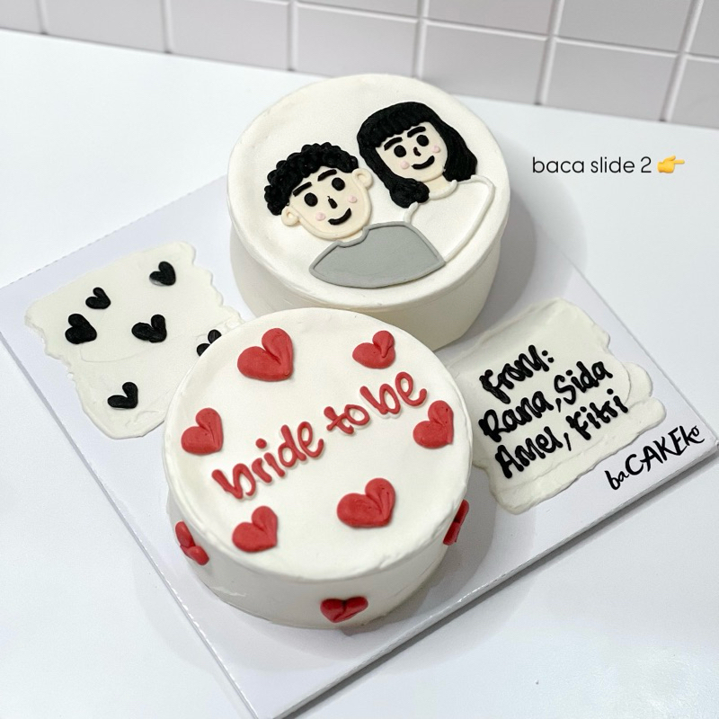 

bentwo cake (bisa H-1) | bento cake | korean cake | birthday cake