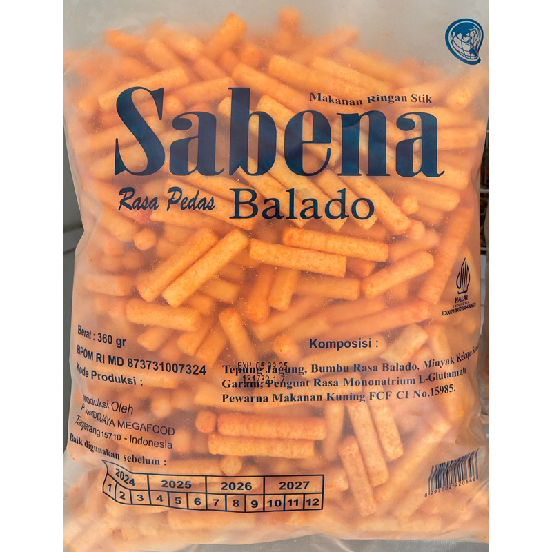 

(340 GRAM) SABENA rasa BALADO