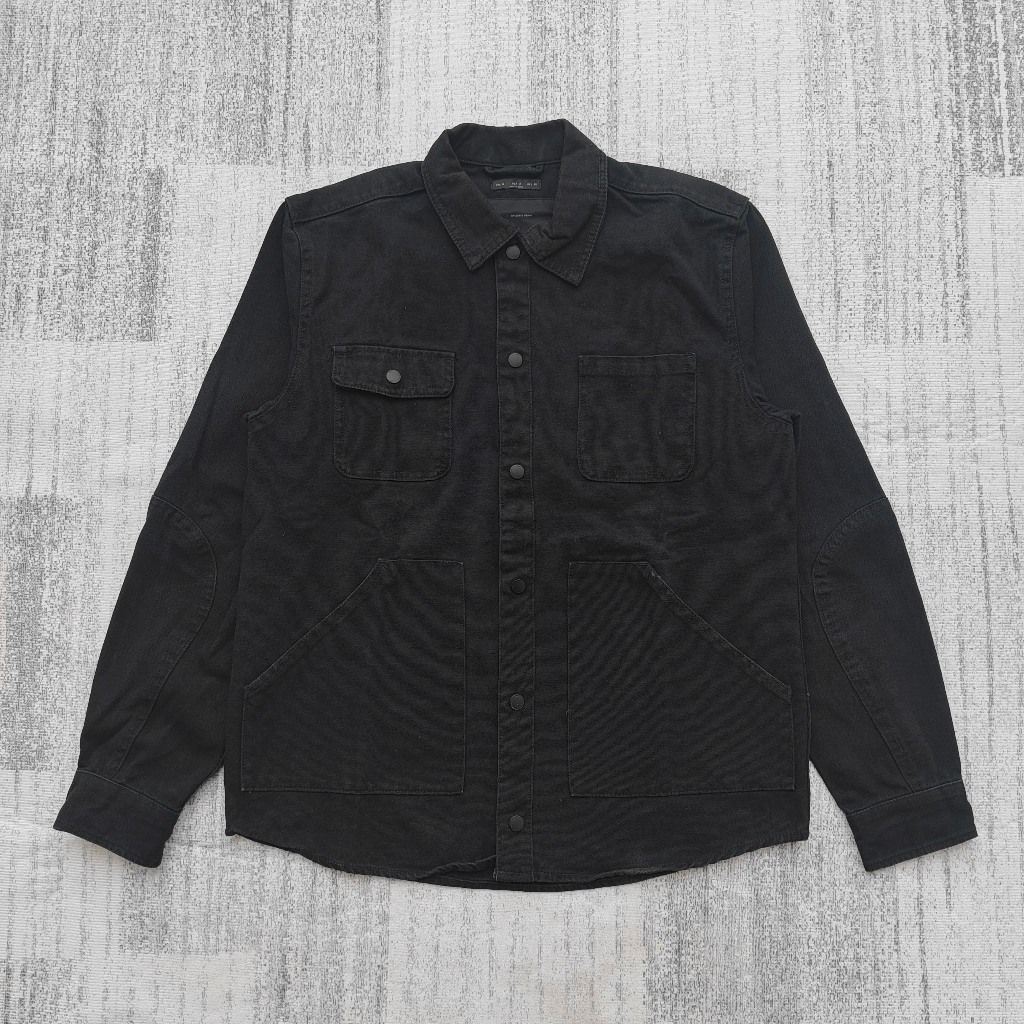 Zara Original Denim 1975 Work Jacket Jaket Outer Chore