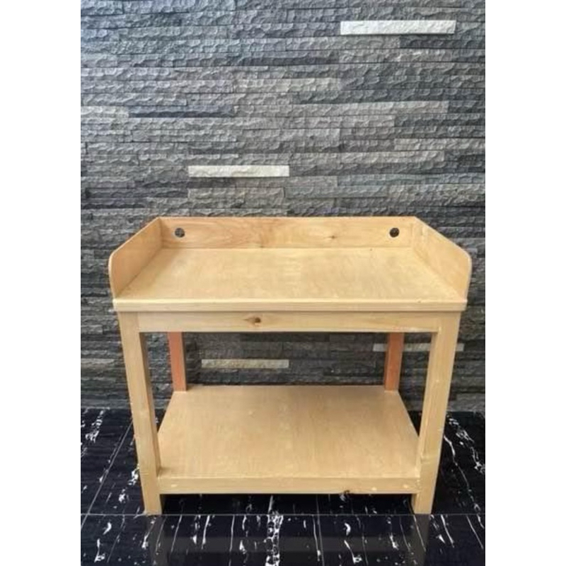 Meja Kompor 2 Tungku Kayu Minimalis / Meja Kompor Kayu / Meja Kayu / Meja Minimalis / Meja serbaguna