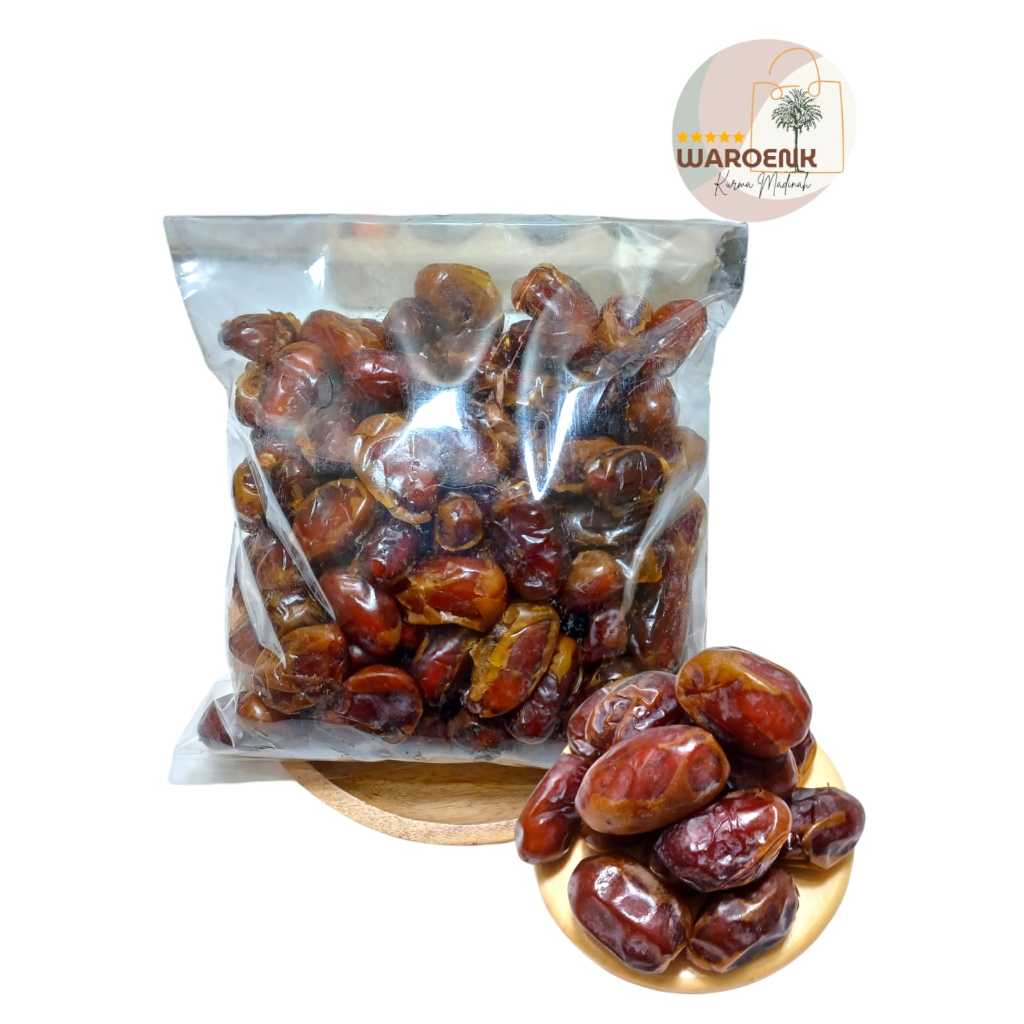 

KURMA KHALAS SA'AD 500 GRAM KURMA KHALAS OLEH OELH HAJI UMROH