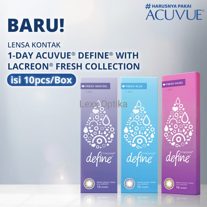 1-Day Acuvue Define Contact Lenses / Softlens