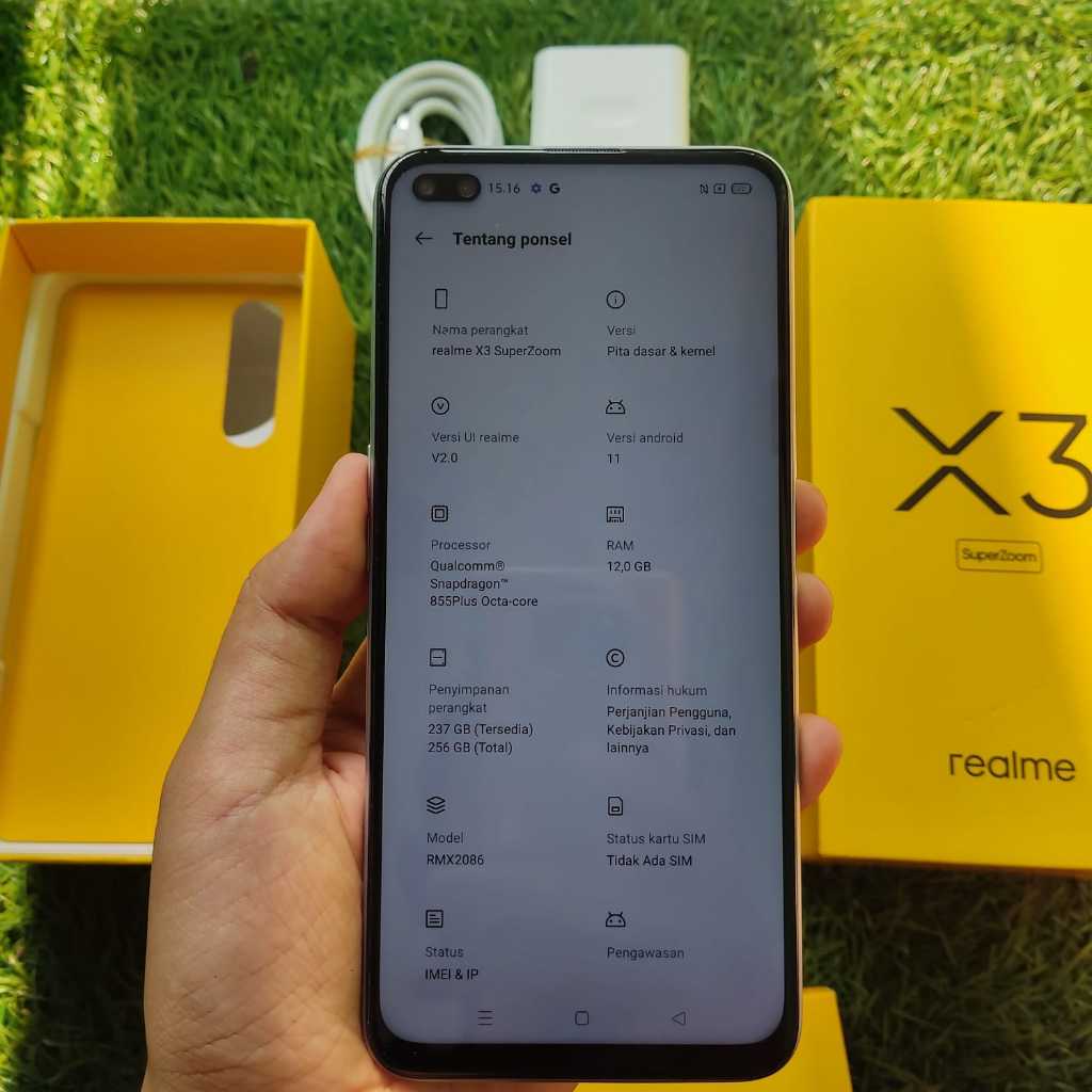 REALME X3 SUPERZOOM SECOND 12/256GB HP SECOND HP SEKEN HP BEKAS HP MURAH