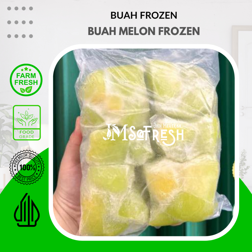 

[Jm_SoFresh] Buah Melon Frozen 500 Gram