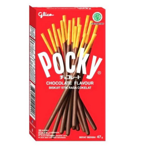 

GLICO POCKY BISKUIT STICK CHOCOLATE 47 GRAM