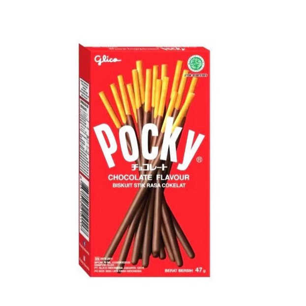 

GLICO POCKY BISKUIT STICK CHOCOLATE 47 GRAM