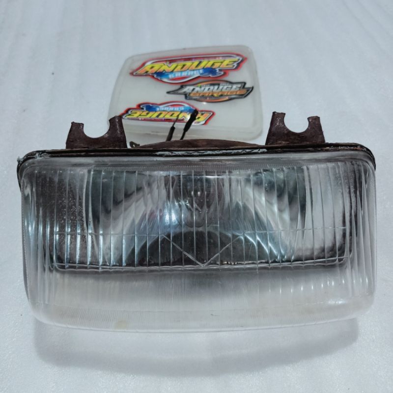 reflektor mika lampu depan Malika Hero puch matic 2 tak