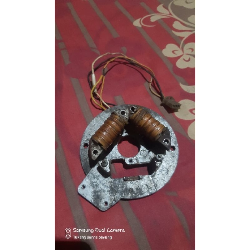 spul set original coptan yamaha alfa dobel stater + spul oengapian baru stok lama