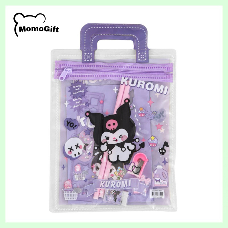 

Alat Tulis Set 6 in 1 Free Bag Paket Alat Tulis Karakter Pensil Penghapus Penggaris AT31