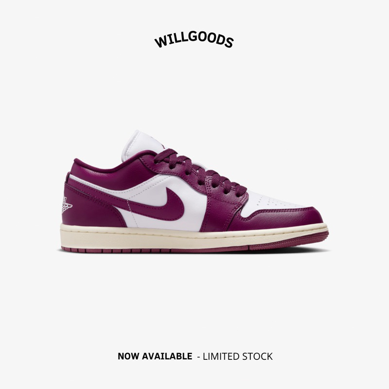 Nike Air Jordan 1 Low Fireberry Women Original Resmi