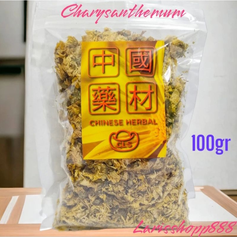 

teh kembang premium / chrysanthemum / teh kembang bunga asli / packing import / ls