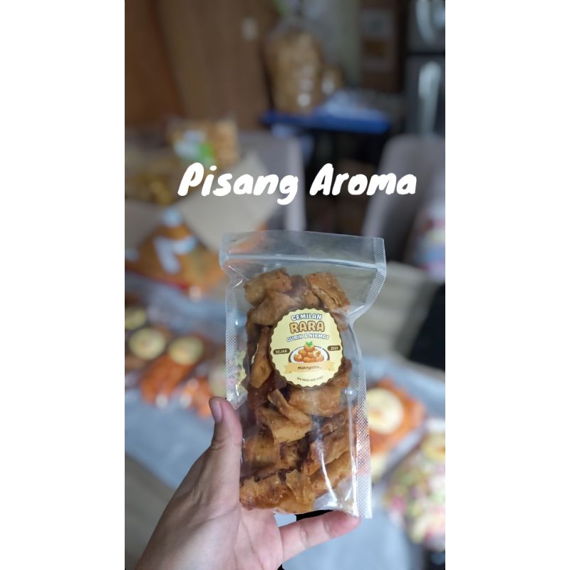 

Pisang Aroma Khas Temanggung 125 gram Gurih dan Nikmat